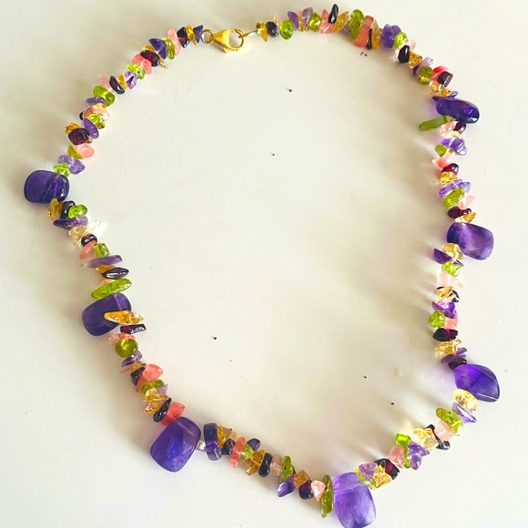 Amethyst necklace - Picture 2 of 6